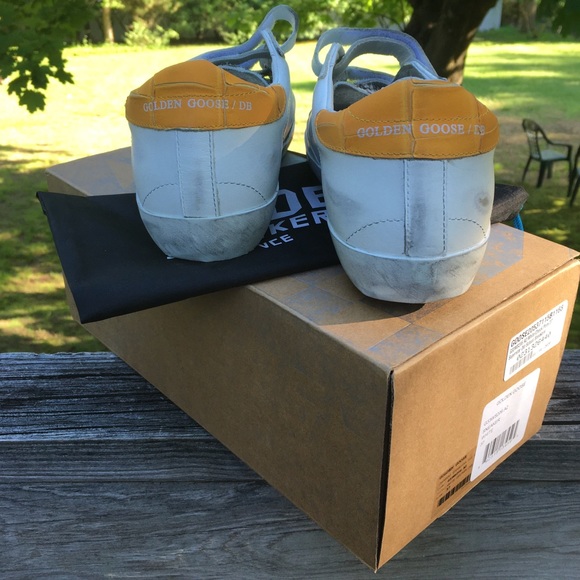 Golden Goose Old School Sneaker White/Check Pony - Picture 7 of 12